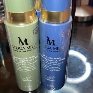 Revitalizing and Hydrating Milk  Set - Black and Gold